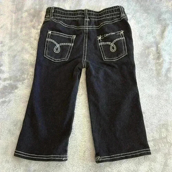 Calvin Klein - toddler jeans. Size 12  months - Picture 2 of 4